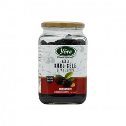 Yöre Gemlik Yağlı Kuru Sele Siyah Zeytin 550 gr (291-320 Kalibre)