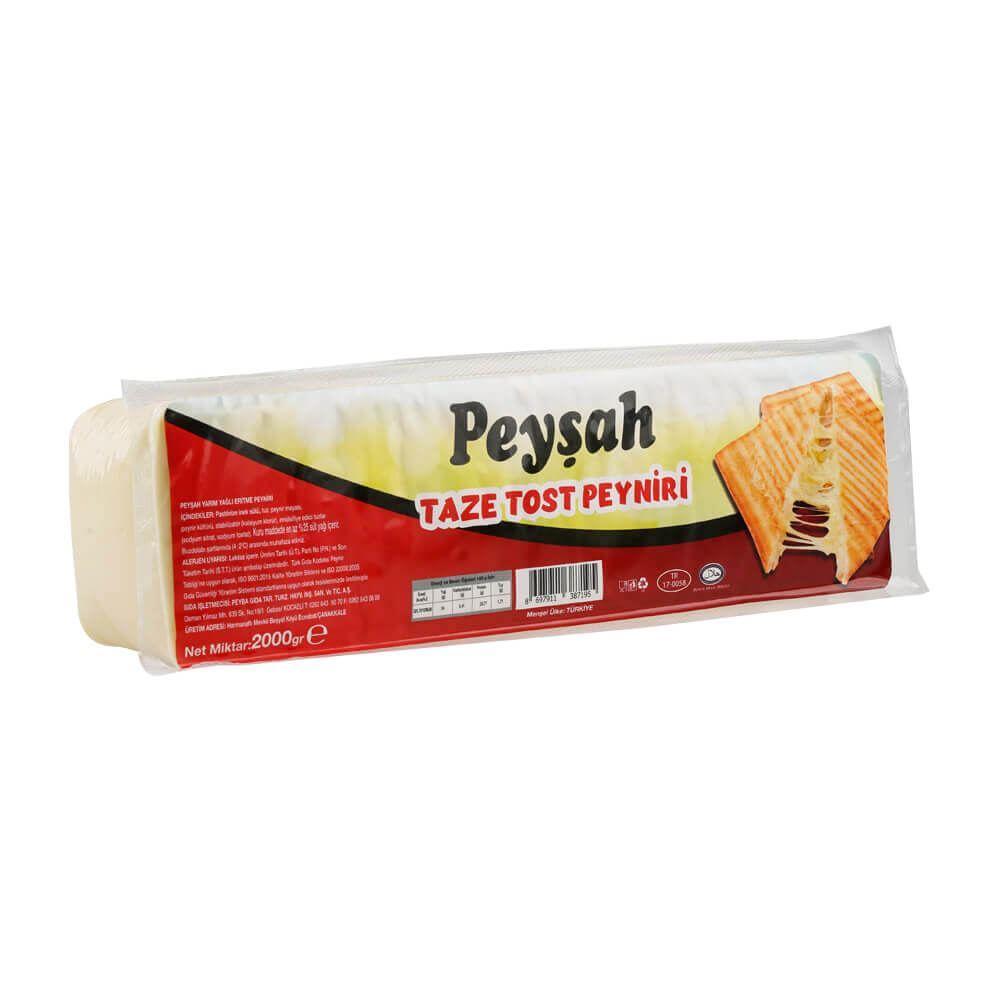 Peyşah Taze Tost Peyniri ürünü