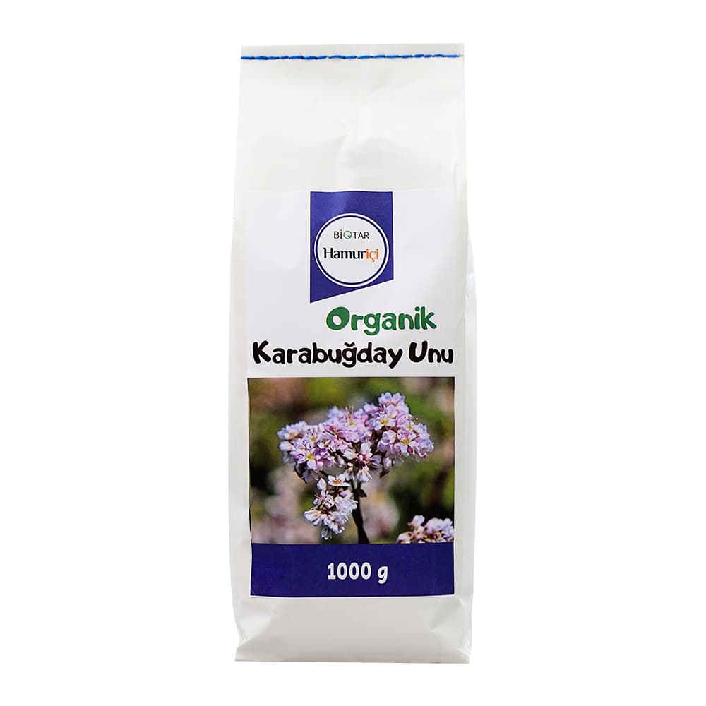 Biotar Organik Karabuğday Unu 1 Kg ürünü