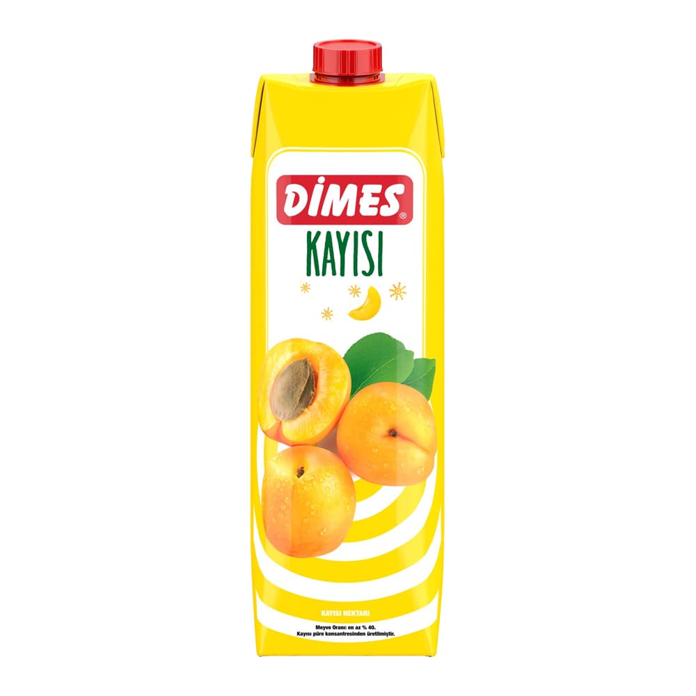 Dimes Kayısılı Meyve Nektarı 1 lt ürünü