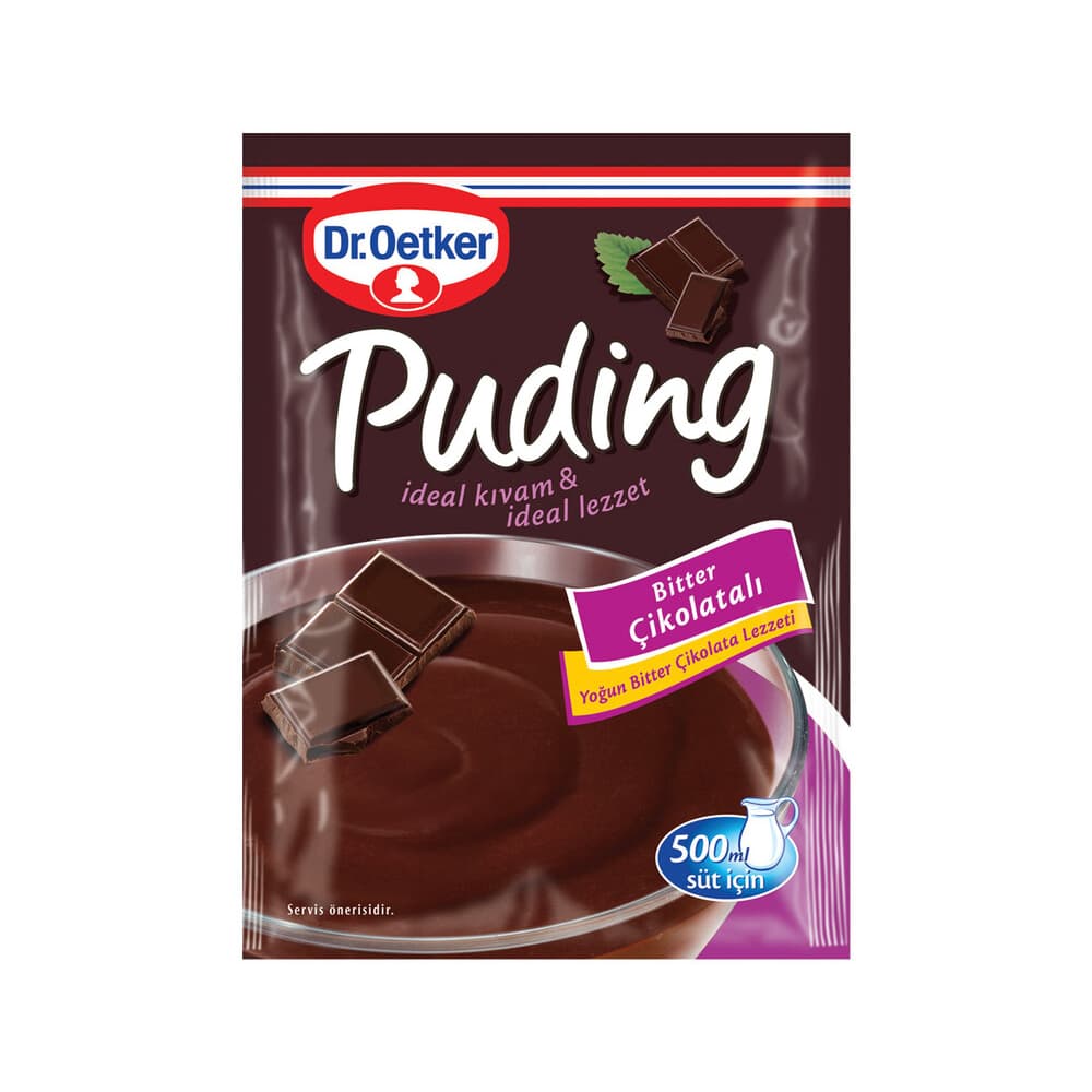 Dr.Oetker Bitter Çikolatalı Puding ürünü