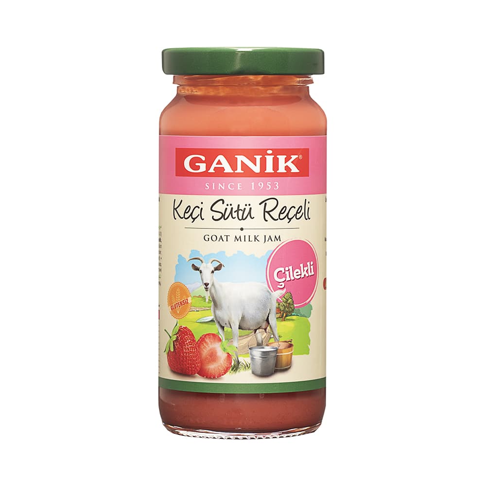 Ganik Çilekli Keçi Sütü Reçeli 270 gr ürünü