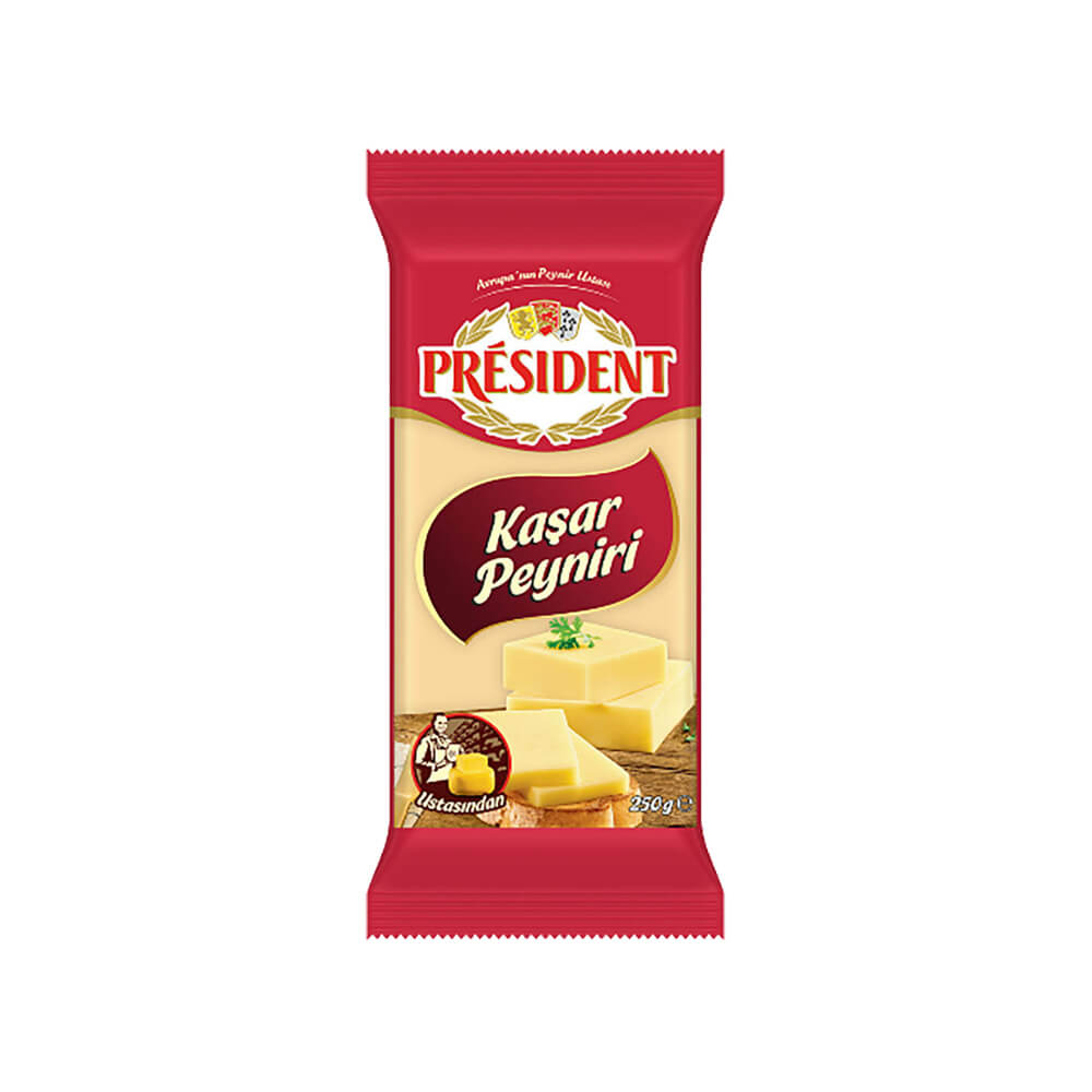 President Kaşar Peyniri 250 gr ürünü